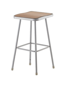 NPS 30" H Square Science Lab Stool 