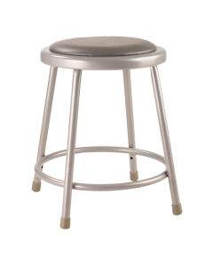 NPS 18" H Padded Round Science Lab Stool