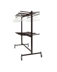 NPS Chair Dolly with Checkerette Bars, Brown