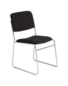 NPS 8600 Series Fabric Padded Signature Stacking Chair (Shown in Black)