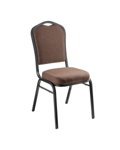 NPS Silhouette Fabric Stacking Guest Chair (Shown In Brown)