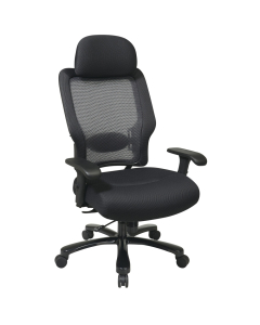 Office Star Space Seating Big & Tall 400 lb. AirGrid Mesh High-Back Executive Office Chair