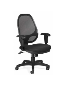 Offices to Go OTG11641B Mesh High-Back Managers Chair