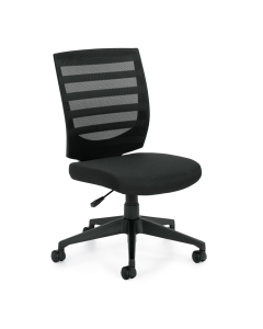 Offices to Go Armless Mesh Mid-Back Task Chair 