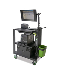 Newcastle Systems PC536 PC Series Mobile Powered Laptop Cart with 2400Wh SLA battery (200 Ah)