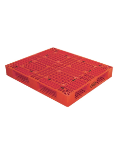 Vestil 48" W x 40" L 6600 lb Capacity Plastic Pallet, Red