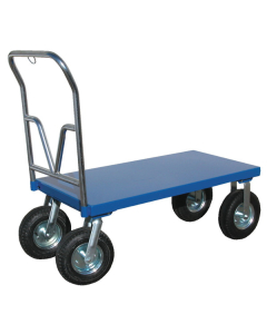 Vestil Pneumatic Tire Steel Platform Carts 1500 lb Load