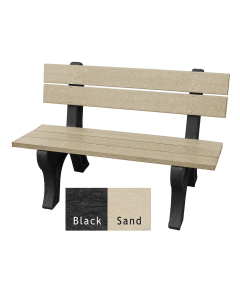 Polly Products ET4F Economizer Traditional Series 4' Flat Benches