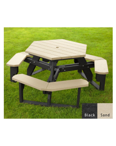 Polly Products OHT Series Open Hexagon Tables