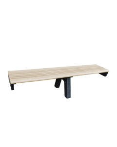 Polly Products PB6F 6' Flat Benches For 22" Cube Planters (Bench Only)