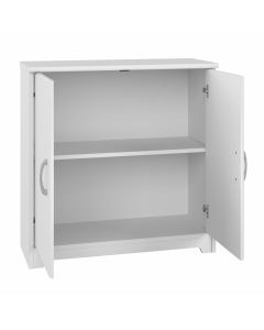 Bush Furniture Cabot Low Storage Cabinet (Shown in White)