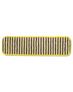 Rubbermaid 20" L Microfiber Scrubber Pad, Yellow, Pack of 6