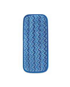 Rubbermaid 13.75" L Microfiber Mopping Pad, Blue, Pack of 6