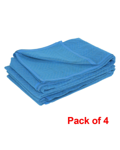 Vestil Cotton Quilted Moving Pad, Pack of 4