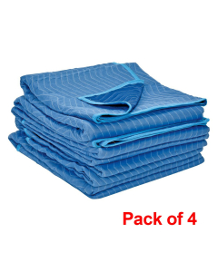 Vestil Polyester & Cotton Non-Woven All Weather Quilted Moving Pad, Pack of 4