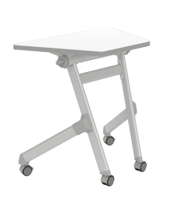 Safco Learn 33" W x 22" D Dry Erase Nesting Trapezoid Desk