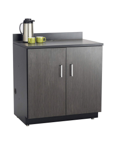 Safco 36" W x 25" D Hospitality Base Cabinet (Shown in Black)