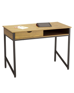 Safco 43" W x 22" D Straight Front Office Desk
