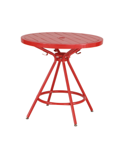 Safco CoGo 30" Round Steel Outdoor & Indoor Table 
