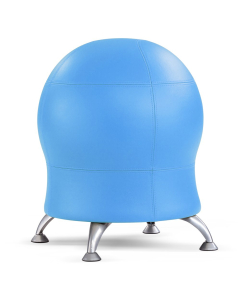 Safco Zenergy Vinyl Exercise Ball Chair (Shown in Blue)
