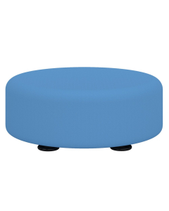 Safco Learn 15" Round Vinyl Floor Soft Seat (Shown in Blue)