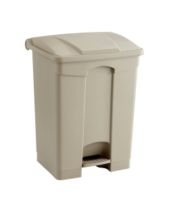 Safco 17 Gal. Plastic Step-On Trash Can