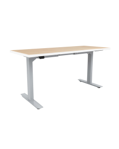 Safco ML-Series 60" W x 24" D 2-Stage Electric Height-Adjustable Laminate Office Desk