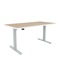 Safco ML-Series 60" W x 30" D 2-Stage Electric Height-Adjustable Laminate Office Desk