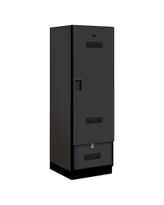 Salsbury 30000 24" Wide Designer Gear Lockers Shown in Black