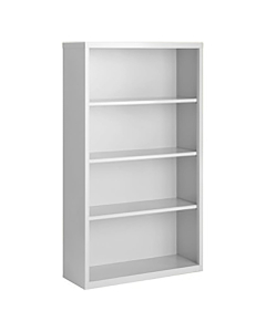 Steel Cabinets USA 3 Shelf Bookcases Shown in White