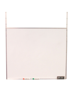 Screenflex 42" W x 36" H Hanging Melamine Whiteboard for Room Dividers