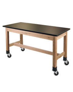 NPS 36" H Mobile Phenolic Science Lab Tables