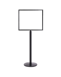 Queue Solutions Horizontal Frame Sign Stands (28" x 22" Model Shown in Black)