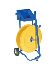Vestil Manual Pallet Probe Polypropylene Strapping Cart with Tool Tray