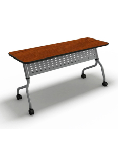 Mayline Sync SY2472T 72" W x 24" D Nesting Training Table (Shown in Cherry)