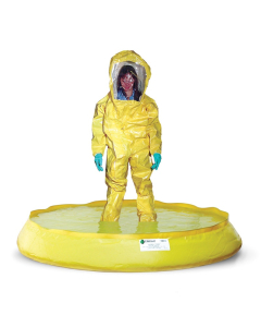 Eagle T8602 SpillNest Decon Spill Containment Pool without Drain, 100 Gallons (example of use)