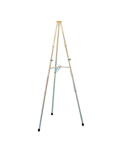 Testrite 72" Steel Easel Stand, Brass-Plated