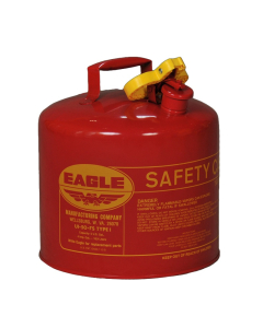Eagle Type I 5 Gallon Galvanized Steel Metal Safety Can (red)