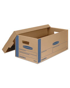Bankers Box 24" x 12" x 10" SmoothMove Prime Moving & Storage Boxes, Pack of 8