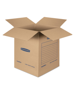 Bankers Box 18" x 18" x 24" SmoothMove Basic Moving & Storage Boxes, Pack of 15