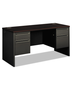 HON 38000 60" W Double Pedestal Credenza Office Desk