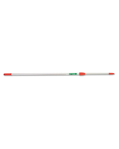 Unger 8 ft. Ergo Tele Pole Aluminum Extension Pole, Aluminum/Red