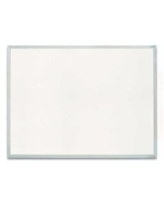 United Visual Products 24" x 18" Open Faced White Dry Erase with Silver Aluminum Frame