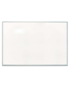 United Visual Products 36" x 24" Open Faced White Dry Erase with Silver Aluminum Frame