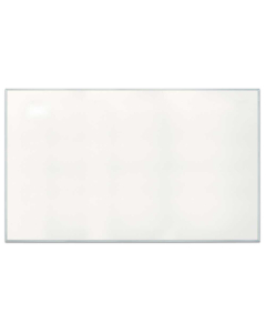 United Visual Products 48" x 36" Open Faced White Dry Erase with Silver Aluminum Frame