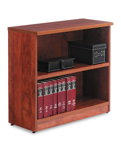Alera Valencia VA633032 2-Shelf Laminate Bookcase (Shown in Medium Cherry)