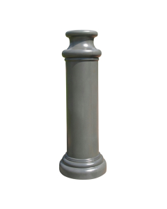 Vestil Pawn 49" H Poly Bollard Cover Post Protector Sleeve (Shown in Grey)