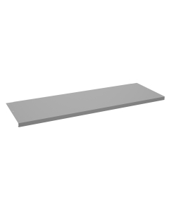 Tennsco 60" W x 20 1/2" D Shelf for Adjustable Leg Workbench, Medium Grey