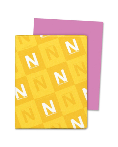 Neenah Paper 8-1/2" x 11", 65lb, 250-Sheets, Outrageous Orchid Card Stock