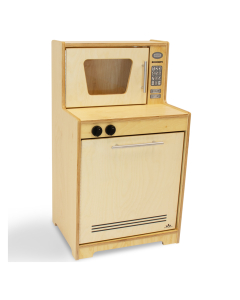 Whitney Brothers Natural Microwave and Dishwasher Play Set